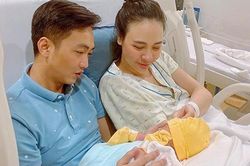 Đàm Thu Trang lộ diện sau khi sinh, Cường Đô la 'nịnh' vợ