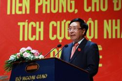 Phó Thủ tướng Phạm Bình Minh: Ngành Ngoại giao cần kiên định về nguyên tắc, linh hoạt về sách lược