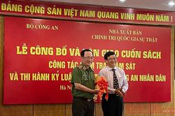 Công bố cuốn sách về công tác kiểm tra, giám sát và thi hành kỷ luật Đảng trong Công an nhân dân