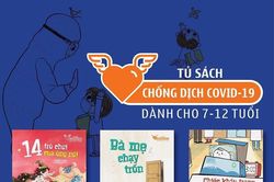 Ra mắt bộ truyện tranh chống dịch Covid-19 dành cho thiếu nhi