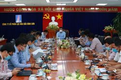Phó Tổng giám đốc PVN Lê Xuân Huyên làm việc tại Lọc hóa dầu Bình Sơn