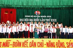 Danh sách Ban Chấp hành Đảng bộ, Ban Thường vụ Huyện ủy Nghĩa Đàn nhiệm kỳ 2020-2025
