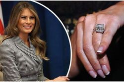 Vì sao nhẫn đính hôn 3 triệu USD 'thất sủng' trong bộ sưu tập của bà Melania?