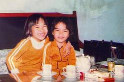Phạm Quỳnh Anh đăng ảnh thời thơ ấu