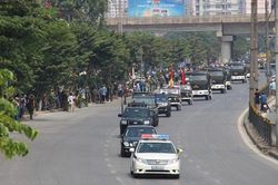 Hà Nội: Phân luồng giao thông phục vụ Lễ Quốc tang nguyên Tổng Bí thư Lê Khả Phiêu