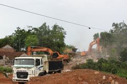 Tam Đảo (Vĩnh Phúc): Cưỡng chế thu hồi đất dự án đường nối từ Tây Thiên đến khu du lịch Bến Tắm