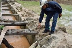 Công trình thủy lợi trăm tỷ chưa nghiệm thu đã 'nát'