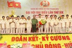 Đại hội Đảng bộ Công an tỉnh Thanh Hóa