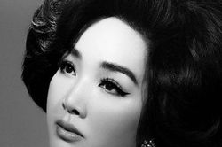 Nhan sắc Giáng My trong ảnh đen trắng