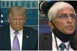 TT Trump ngắt lời phóng viên khi bị chất vấn về những lời nói dối