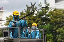 25 binh sĩ làm sạch bệnh viện dự bị điều trị Covid-19