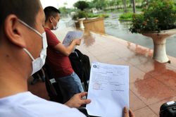 Công dân trở về từ Guinea Xích đạo trong ngày hết cách ly