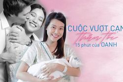 Hoàng Oanh công khai quý tử đầu lòng, chia sẻ về cuộc vượt cạn 15 phút