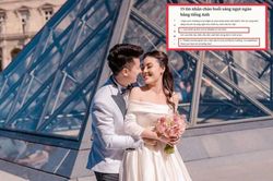 Lộ bằng chứng tin nhắn mùi mẫn của Trọng Hưng gửi Âu Hà My chỉ toàn... sao chép trên mạng