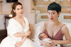 Hội mỹ nhân 'trông mòn con mắt' sau khi sinh con
