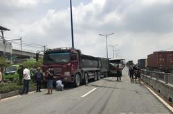 'Hung thần' gây tai nạn liên hoàn trên cầu vượt cửa ngõ Sài Gòn