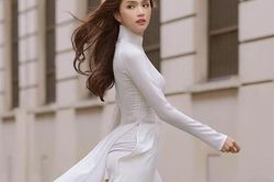Hương Giang gây thương nhớ với loạt ảnh mặc áo dài ở trời Tây, khoe sắc vóc đỉnh cao bất chấp ồn ào tình ái