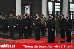 Lễ truy điệu, lễ an táng Nguyên Tổng Bí thư Lê Khả Phiêu