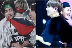 'Lụi tim' với những cái ôm chân thành của V dành cho BTS