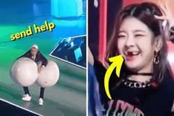 20 khoảnh khắc 'chết cười' của sao Kpop: BTS, Blackpink, ITZY, Red Velvet...