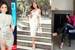 Ngọc Trinh gợi cảm với đầm ánh kim, Chi Pu hóa quý cô đầy cá tính