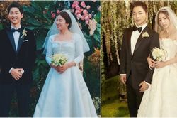 5 sao Hàn cực rạng rỡ trong bộ váy cưới: Song Hye Kyo, Min Hyo Rin và...?