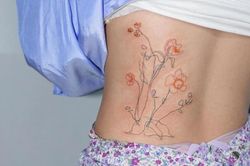 Giới trẻ Hàn Quốc rộ mốt xăm hình nguệch ngoạc