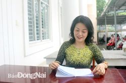 Trưởng ban nữ công tâm huyết