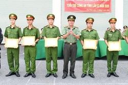 Công an Trà Vinh tổ chức liên hoan võ thuật tuổi trẻ
