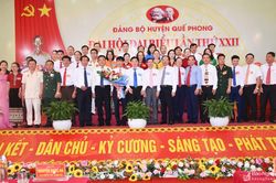 Danh sách Ban Chấp hành Đảng bộ, Ban Thường vụ Huyện ủy Quế Phong, nhiệm kỳ 2020 - 2025