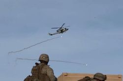 AH-64 Apache Mỹ phá hủy trạm kiểm soát Syria sau khi đoàn tuần tra bị chặn