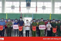 Chợ Mới khai mạc Hội thao lực lượng vũ trang