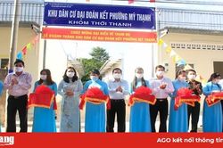 Khánh thành Khu dân cư Đại đoàn kết cho hộ bị ảnh hưởng sạt lở