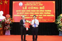 Công bố Quyết định công nhận Hội đồng Trường và Hiệu trưởng, nhiệm kỳ 2020-2025