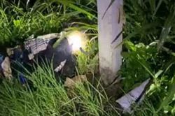 Thông tin mới nhất vụ 2 vợ chồng dừng ven đường mặc áo mưa bị ô tô tông chết