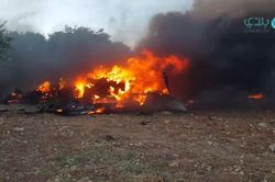 Hai máy bay không người lái Mỹ va chạm trên không, bốc cháy ngùn ngụt ở Syria