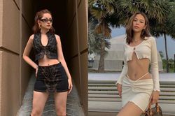 Chi Pu, Phí Phương Anh ghi điểm hoàn hảo với style phối áo và váy đồng điệu