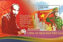 Phát hành bộ tem 'Công an nhân dân'