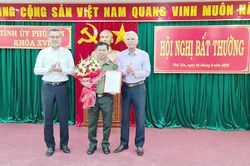 Giám đốc Công an tỉnh Phú Yên được chỉ định làm Ủy viên BCH, Ban Thường vụ Tỉnh ủy