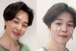 Ji Min (BTS) gây tranh cãi vì dùng filter chỉnh ảnh quá... nữ tính