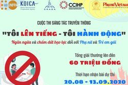 Cuộc thi sáng tác truyền thông 'Tôi lên tiếng - Tôi hành động'