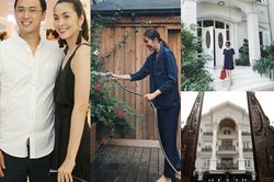 Tăng Thanh Hà trồng rau, hoa trong biệt thự trăm tỉ của nhà chồng