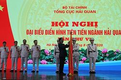 Tổng cục Hải quan đón nhận Huân chương Lao động hạng Nhất