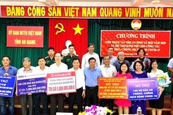 An Giang: Tiếp nhận 12,6 tỷ đồng an sinh xã hội và phòng, chống dịch