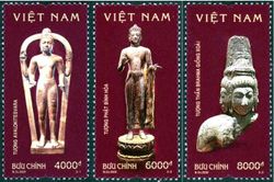 Phát hành bộ tem 'Văn hóa Óc Eo'