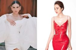 Diễm Hương- Võ Hoàng Yến diện sắc trắng-đỏ đối lập, cùng khoe vẻ sexy 'vạn người mê'