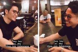 Giữa tin đồn rạn nứt với Hương Giang, Matt Liu bất ngờ rủ 'cực phẩm' Huy Trần đi cafe