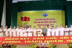 Đại hội Đảng bộ trường Cao đẳng CSND II