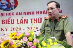 Thứ trưởng Nguyễn Văn Thành dự Đại hội Đảng bộ Trường Đại học ANND