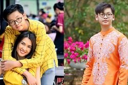 Con trai 14 tuổi cao gần 1m80 của siêu mẫu Anh Thư